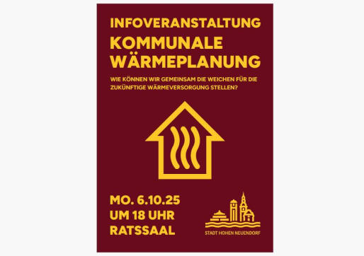 Plakat - Wärmeplanung