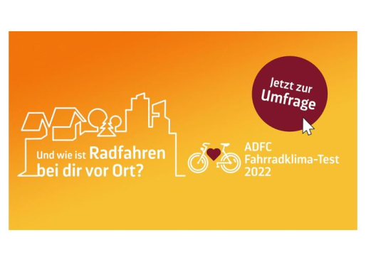 ADFC-Fahrradklimatest 2022 – Und wie ist Radfahren bei dir vor Ort? Link zur Umfrage