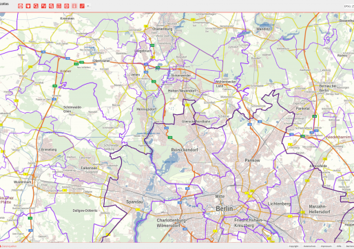 Klimaschutzatlas Website