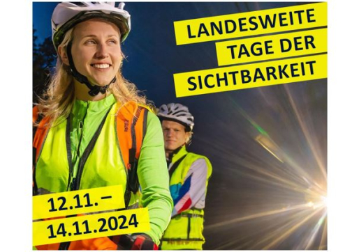Plakat 2024 - Sicherheit durch Sichtbarkeit