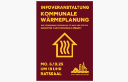 Plakat - Wärmeplanung